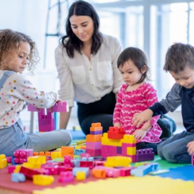 picture of children in a childcare setting