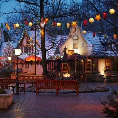 picture of winter at Efteling