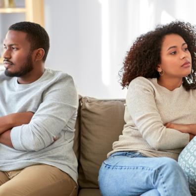 picture of an arguing couple