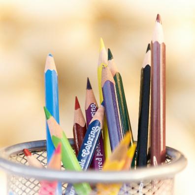 picture of pencils in a pot