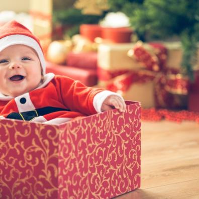 picture of babys first christmas