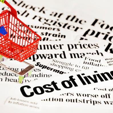 picture of the cost of living 