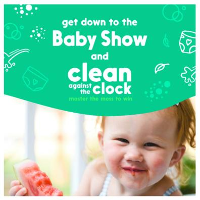 picture of nimbles advert for the baby show