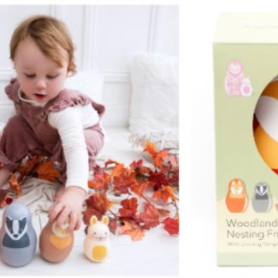 Picture of new rosa & bo new woodland nesting friends toy for babies