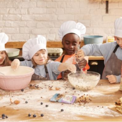 picture of kids baking