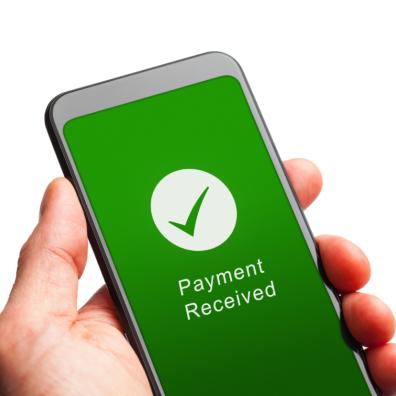 picture of payment received