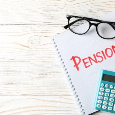 picture of a pension pot