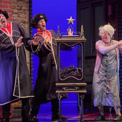 picture of gangsta granny in the theatre