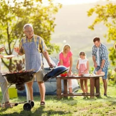 Picture of a family bbq 