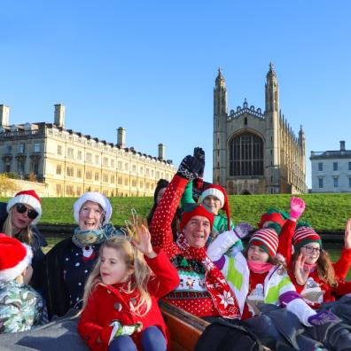 picture of Christmas punt