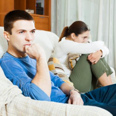 picture of a couple sat next to eachother
