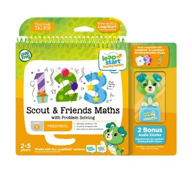 picture of LeapStart Buddies Scout and Friends Maths leapstart book
